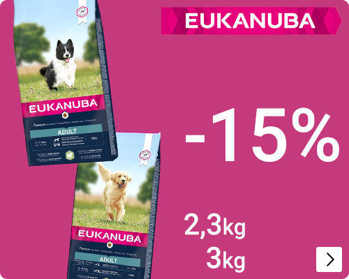 Eukanuba kleinverpakkingen -15%  DOG